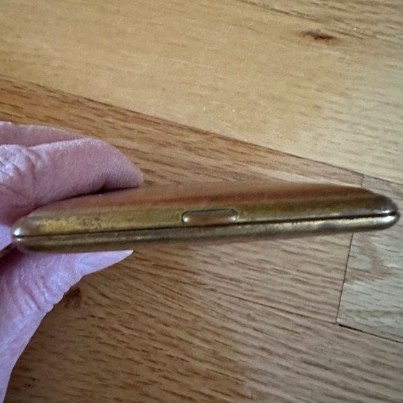 Vintage Square Leather Compact Powder Mirror Souvenir of Malta - Picture 3 of 11